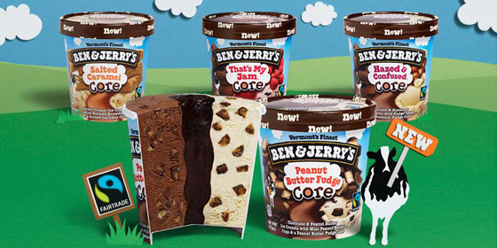 Ben and Jerry's, Core, Ice Cream Ben and Jerry's, Core, Ice Cream